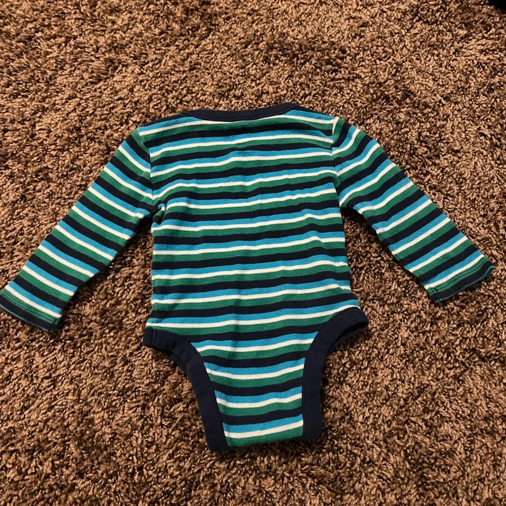 Striped onesie